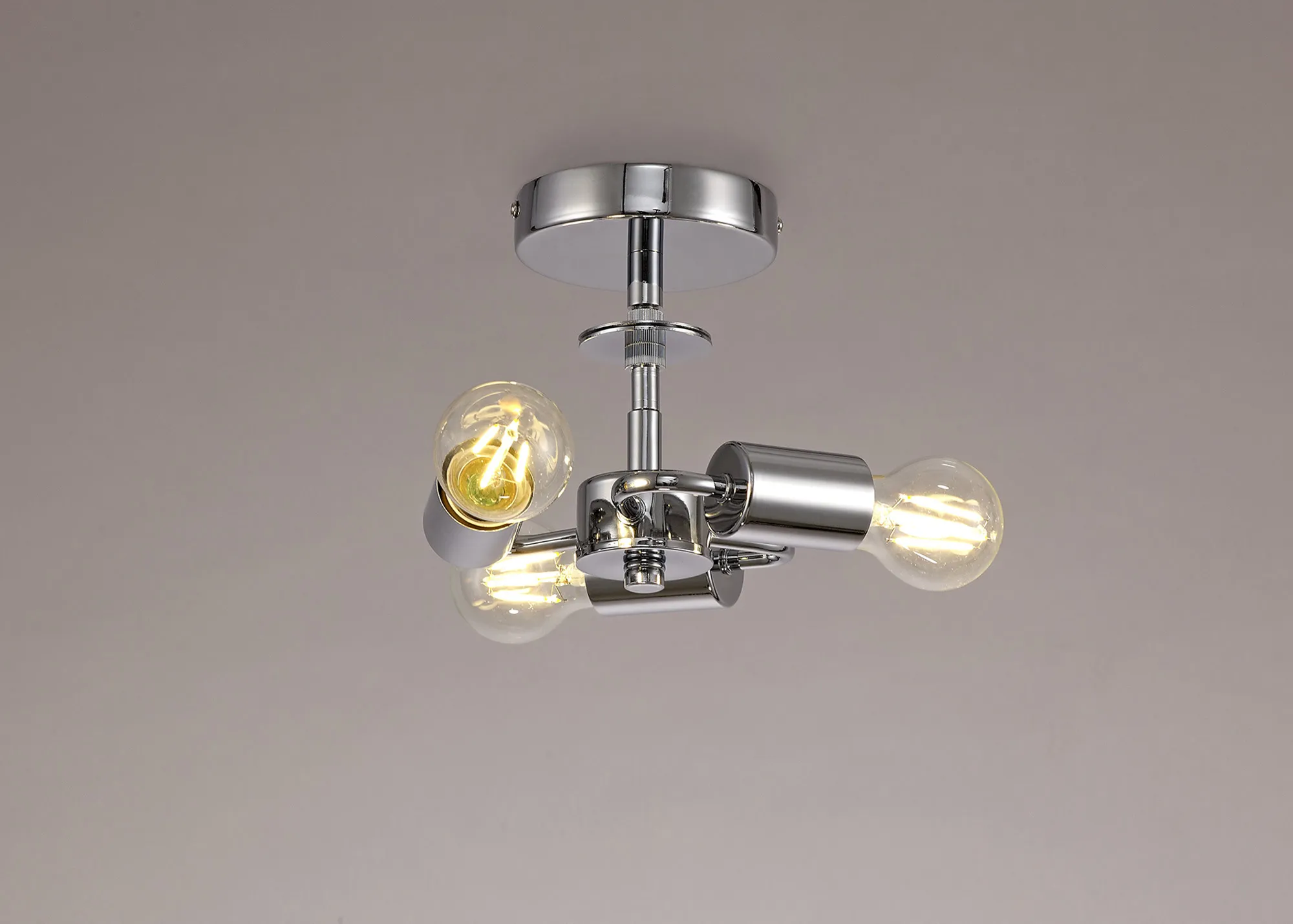 Baymont PC Ceiling Lights Deco Flush Fittings